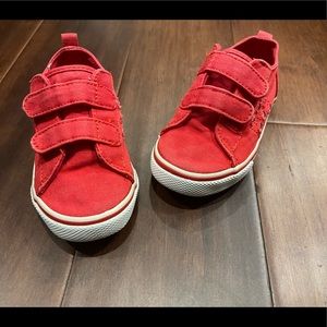 Kids Shoes Crazy 8 Boys Red White Sneakers Size 8.